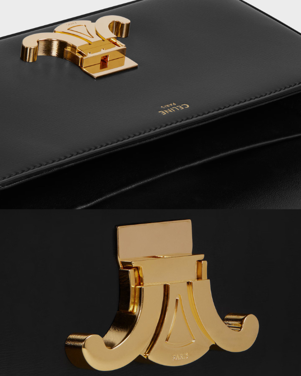 CELINE CLAUDE in Shiny Calfskin - Image 3