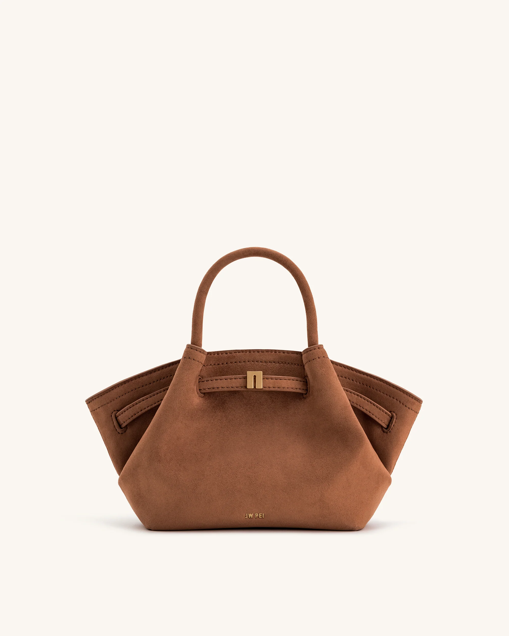 JW PEI Hana Mini Faux Suede Tote Bag - Image 5