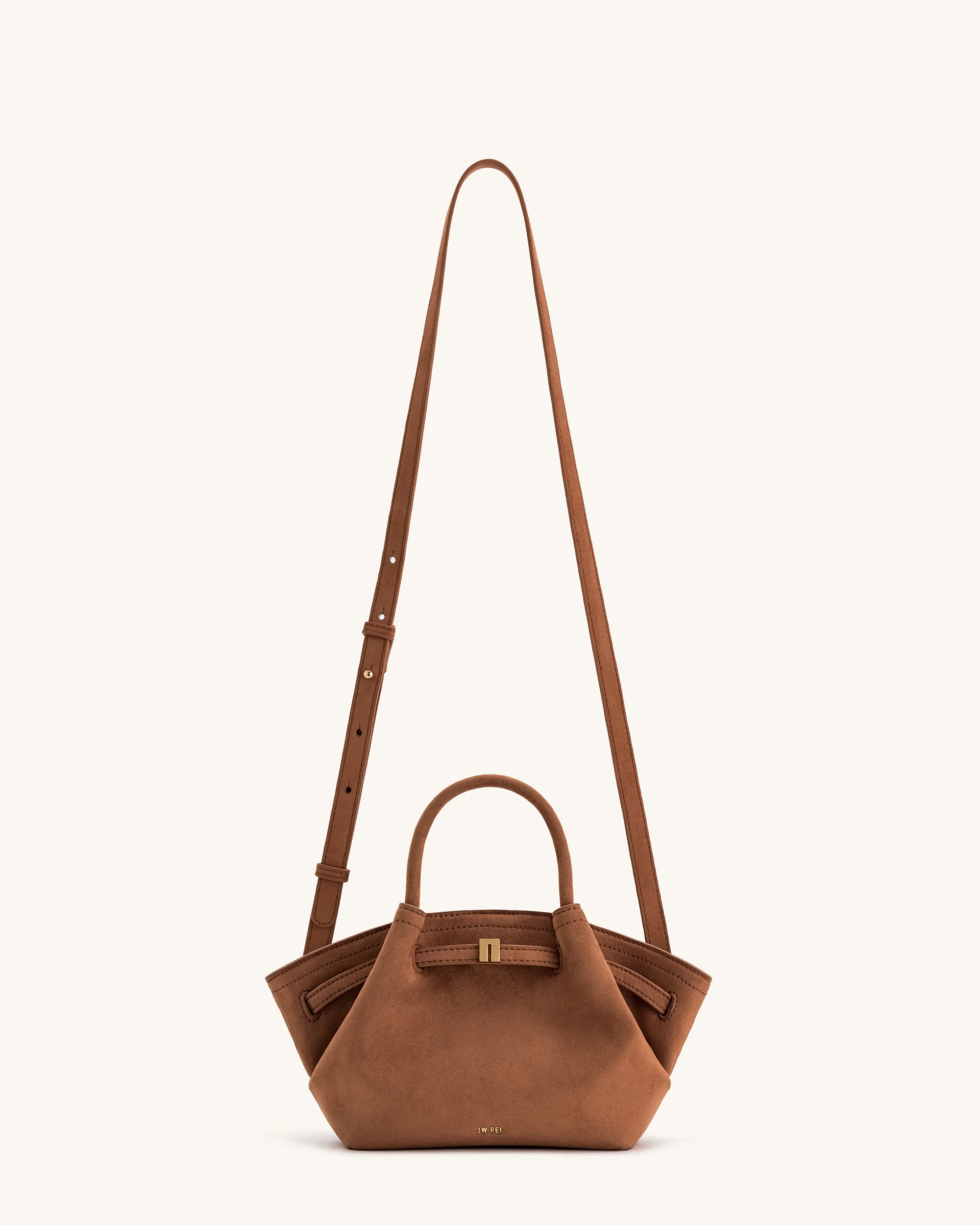 JW PEI Hana Mini Faux Suede Tote Bag - Image 6
