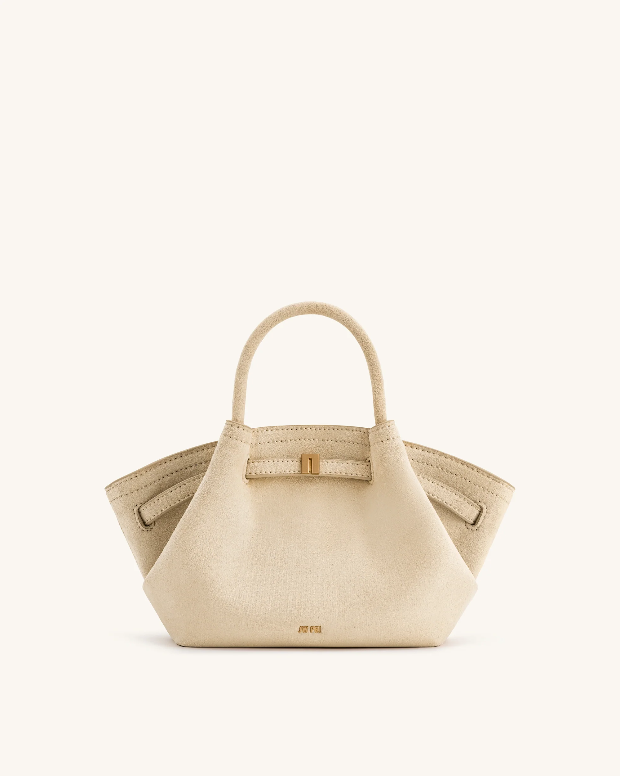 JW PEI Hana Mini Faux Suede Tote Bag - Image 7