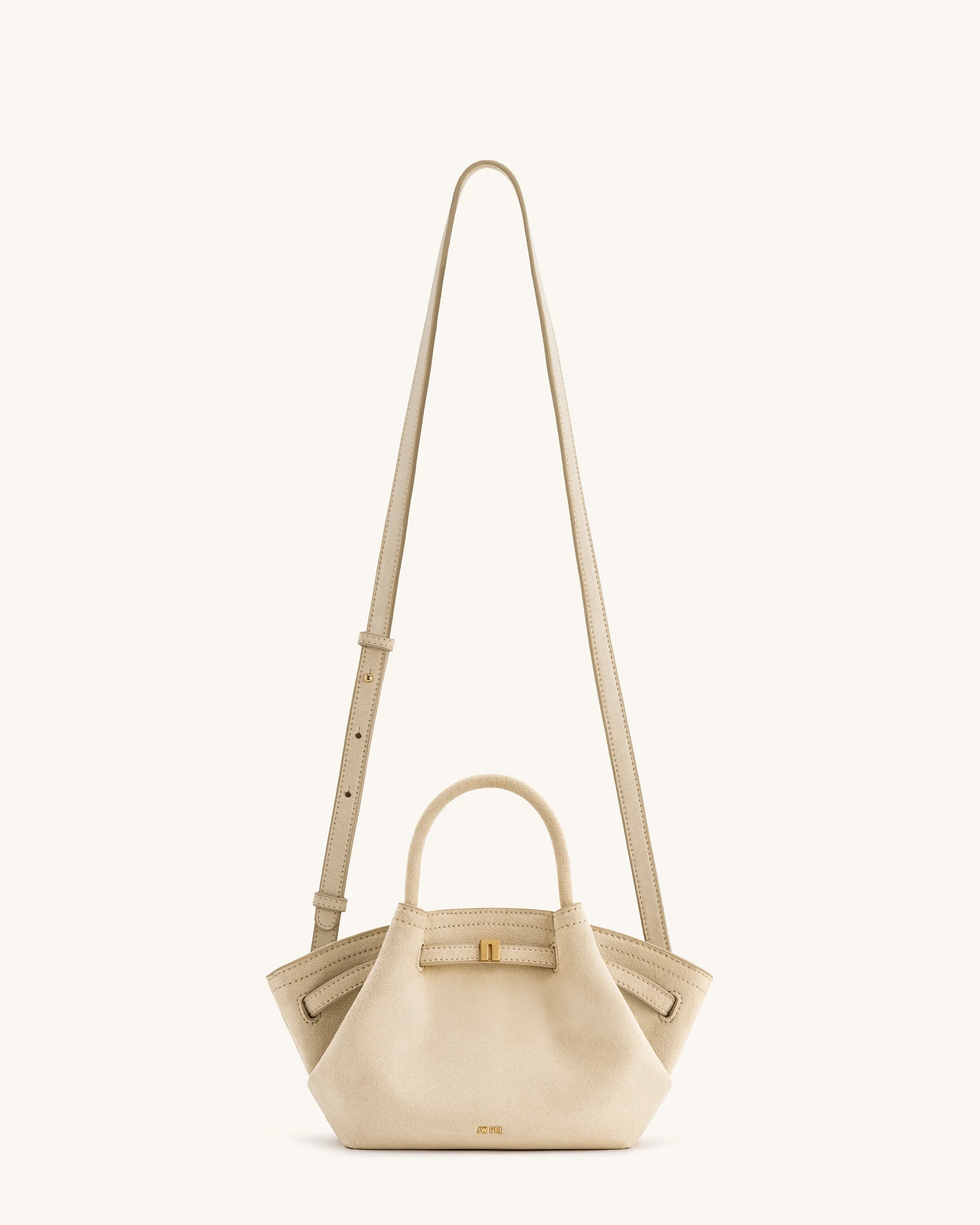 JW PEI Hana Mini Faux Suede Tote Bag - Image 8